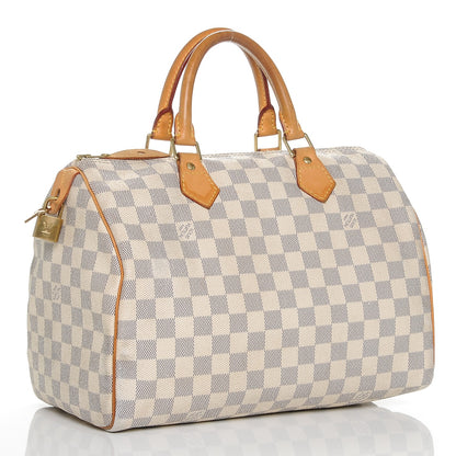 Louis Vuitton Damier Azur Speedy 30 3 of 7