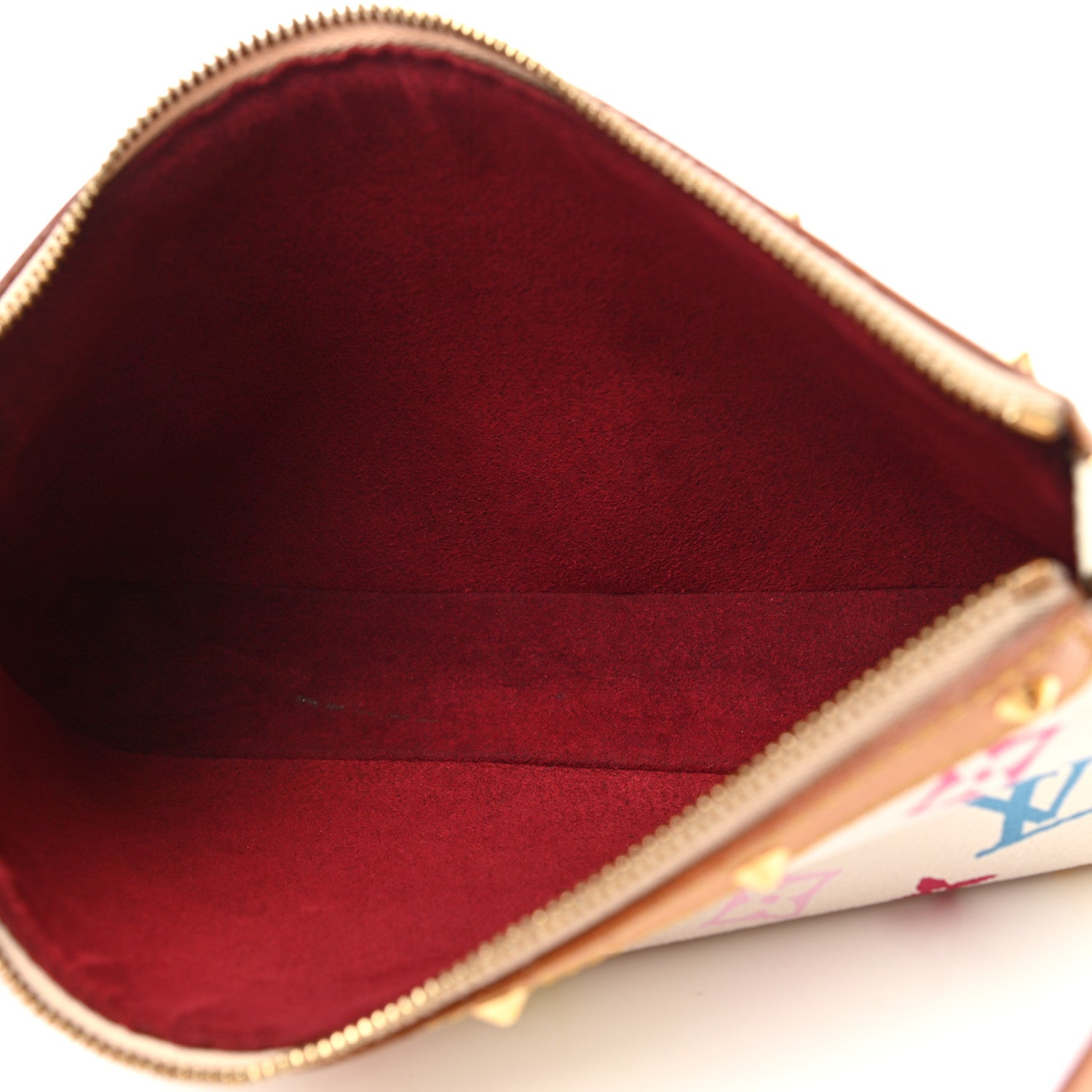 Louis Vuitton Monogram Multicolor Pochette Accessories White 5 of 10