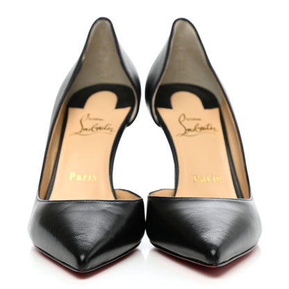 Christian Louboutin Shiny Nappa Iriza 100 Pumps 38 Black 2 of 7