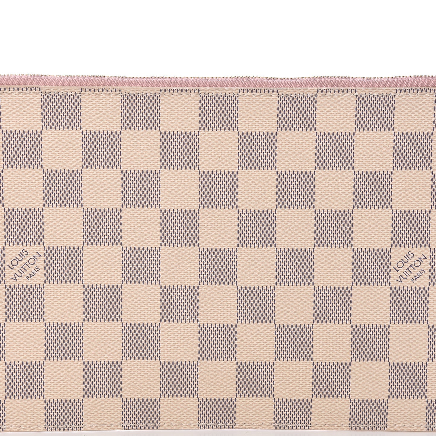 Damier Azur Neverfull MM GM Pochette Rose Ballerine