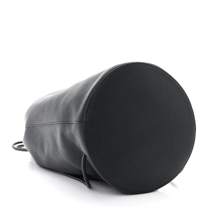 The Row Grained Calfskin Massimo Backpack Black 4 of 9