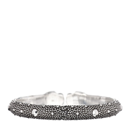 Gucci Sterling Silver Double Tiger Head Cuff Bracelet 3 of 4