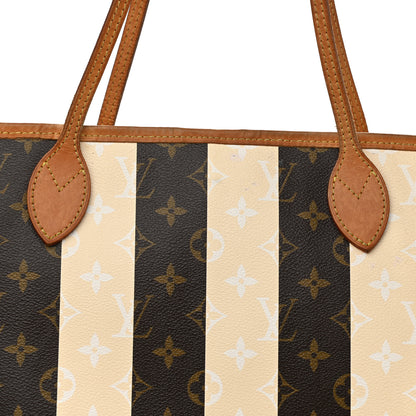 Louis Vuitton Monogram Rayures Neverfull MM 8 of 19
