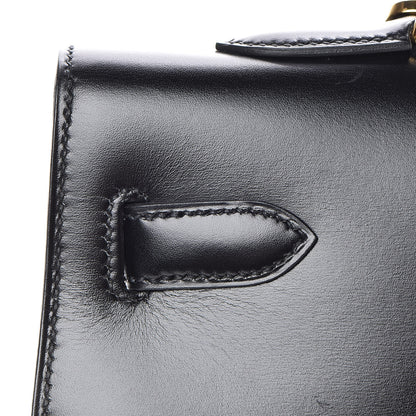 Hermes Box Kelly Sellier 35 Black 16 of 44