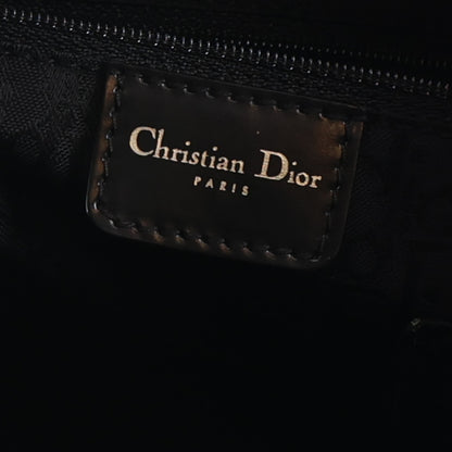 Christian Dior Calfskin Gambler Dice Bowler Black 5 of 9