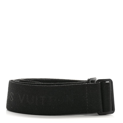 Louis Vuitton Jacquard Shoulder Strap Black 2 of 4