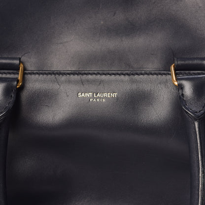 Saint Laurent Calfskin Classic Duffle 6 Marine 10 of 18
