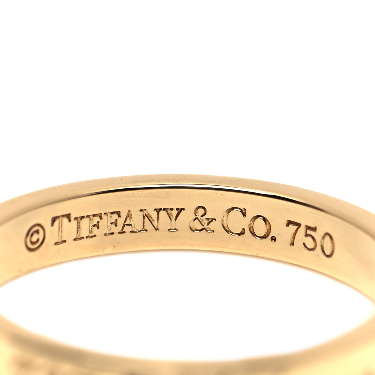 Tiffany 18K Yellow Gold Notes Ring 47 4 4 of 4