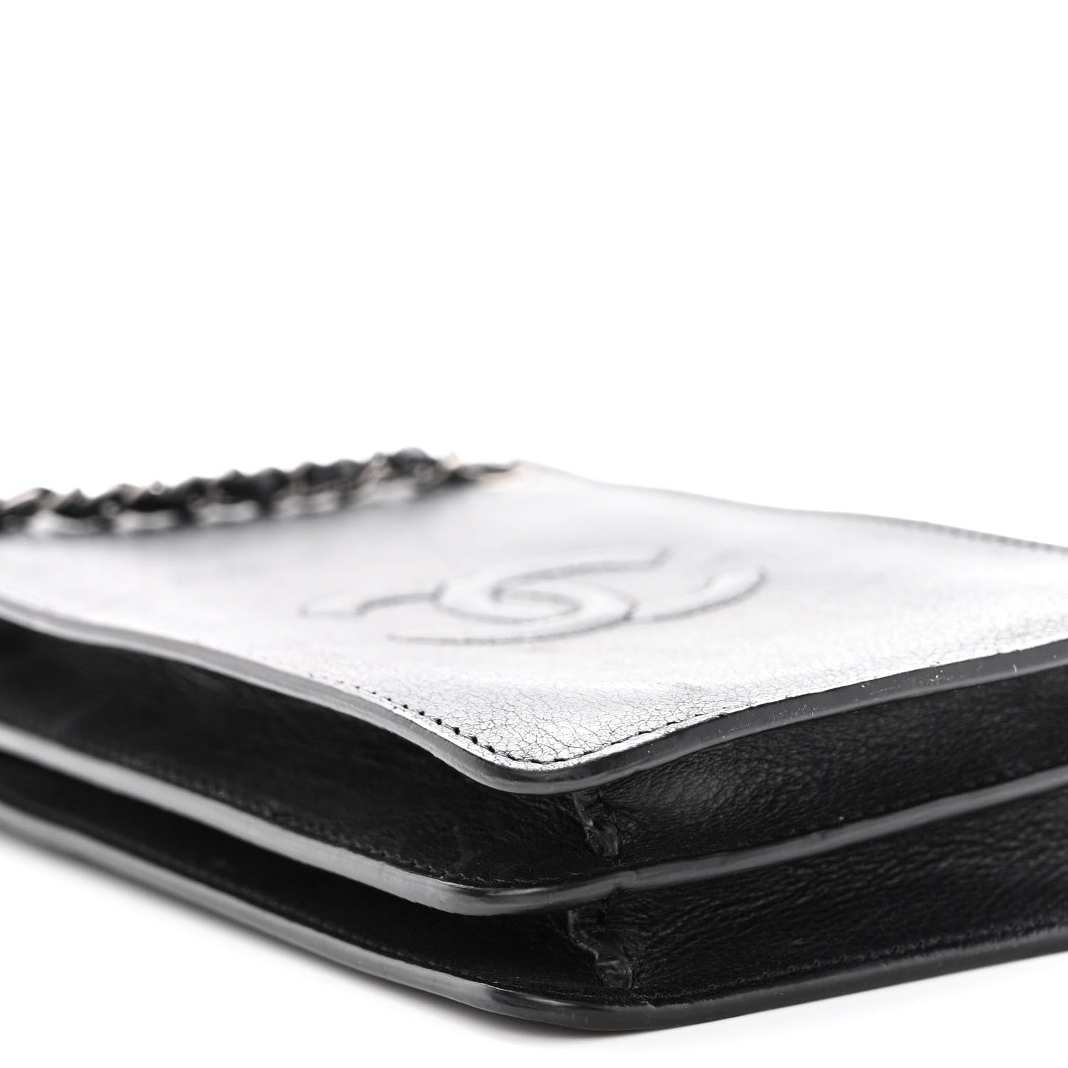 Chanel Calfskin CC Phone Holder Crossbody Black 9 of 12