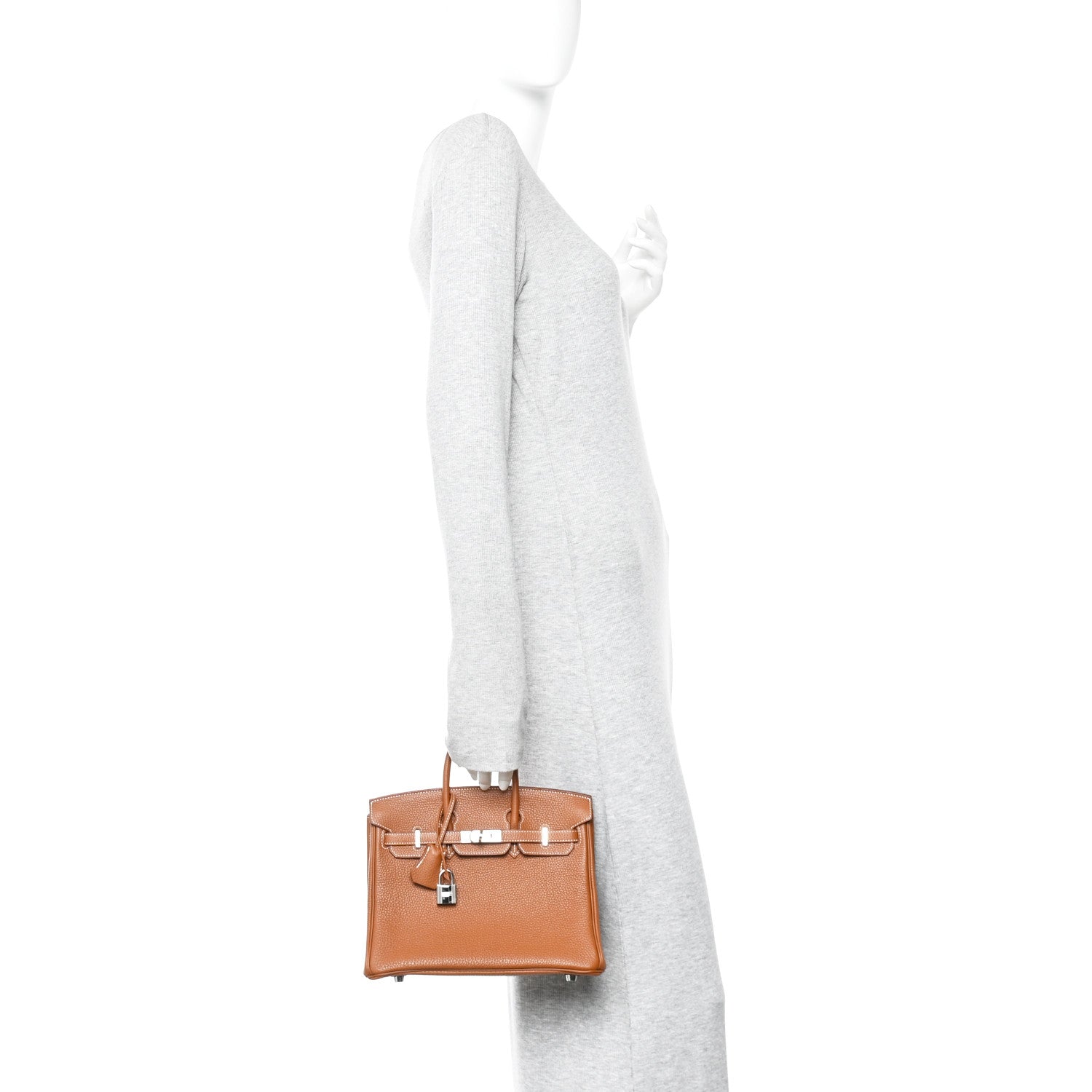 Hermes Togo Birkin 25 Gold 2 of 14