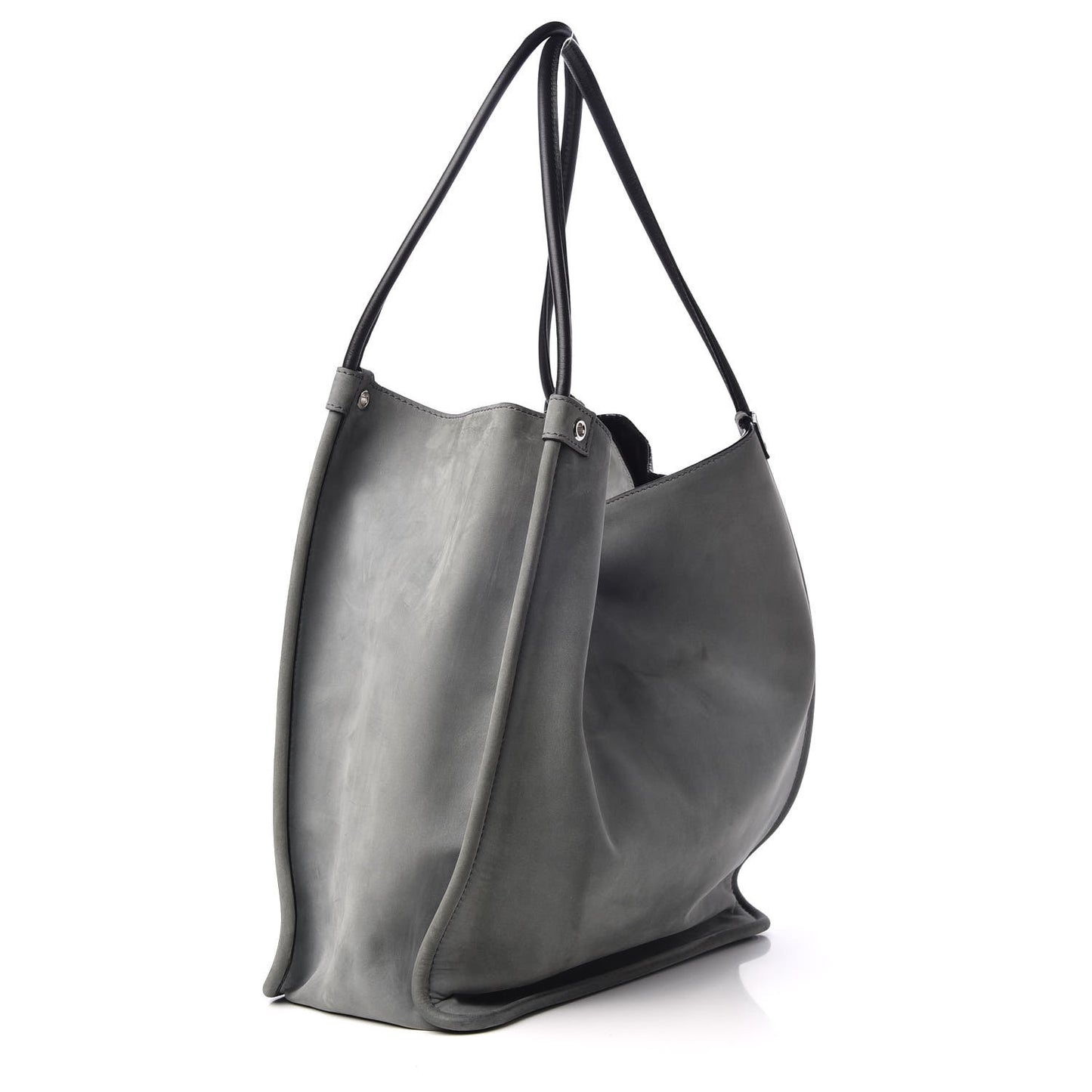 Nubuck Medium Tote Heather Grey