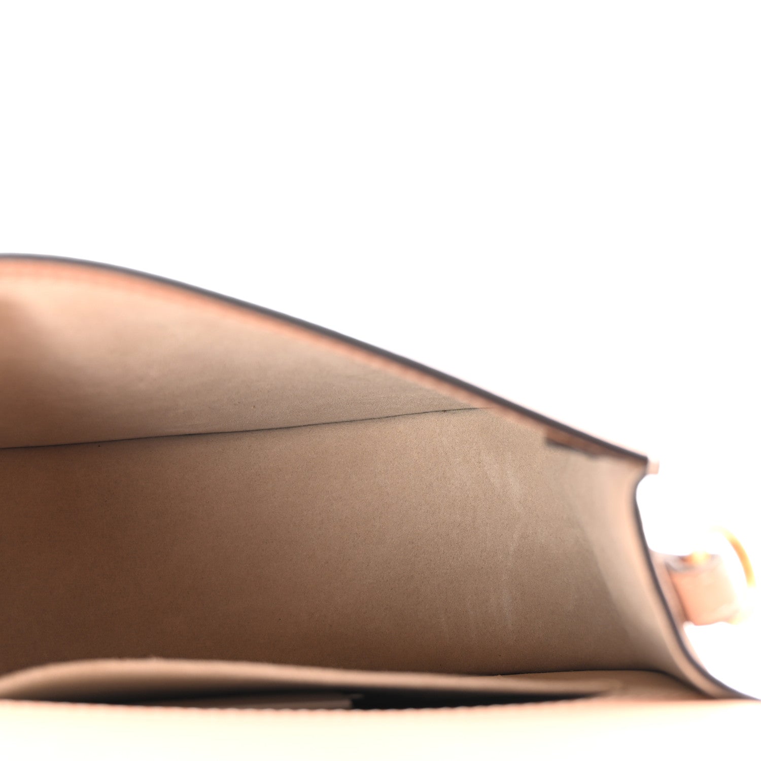 Chloe Calfskin Suede Medium Nile Bracelet Bag Biscotti Beige 5 of 10