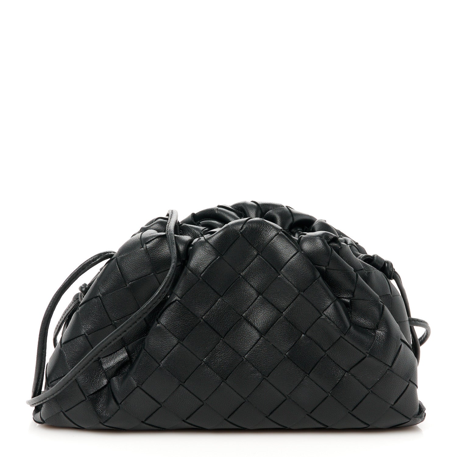 Bottega Veneta Nappa Intrecciato The Mini Pouch Black 1 of 11