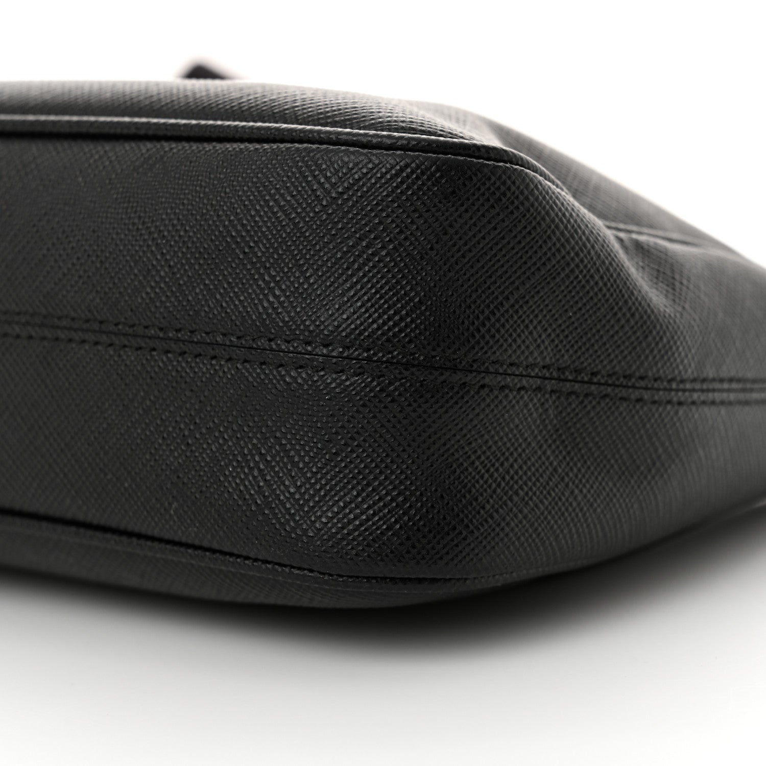 Prada Saffiano Lux Re-Edition 2005 Shoulder Bag Black 10 of 13