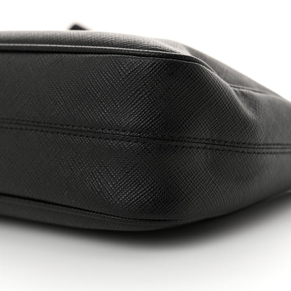 Prada Saffiano Lux Re-Edition 2005 Shoulder Bag Black 10 of 13