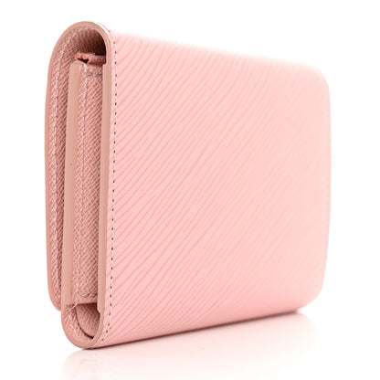 Louis Vuitton Epi Twist Compact Wallet Rose Ballerine 3 of 7