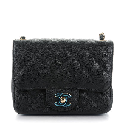 Chanel Caviar Quilted Mini Square Flap Black 1 of 7
