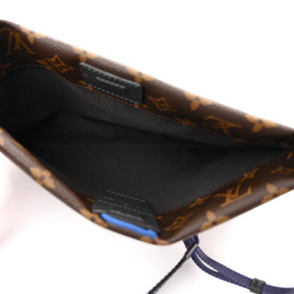 Louis Vuitton Monogram Small Outdoor Pouch Pacific Blue 5 of 9