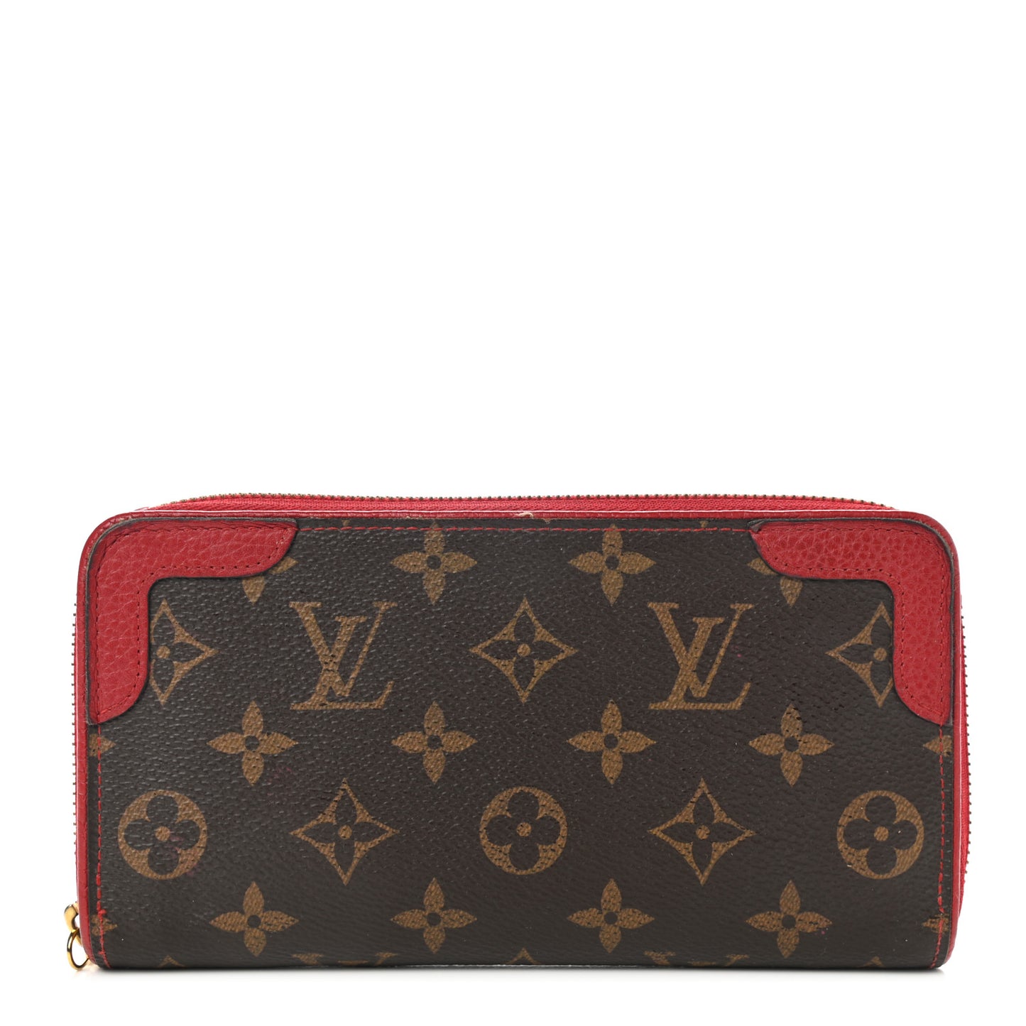Monogram Retiro Zippy Wallet Cherry