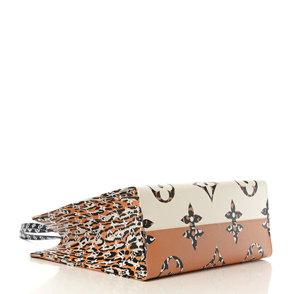 Louis Vuitton Monogram Giant Jungle Onthego GM Ivory 3 of 9