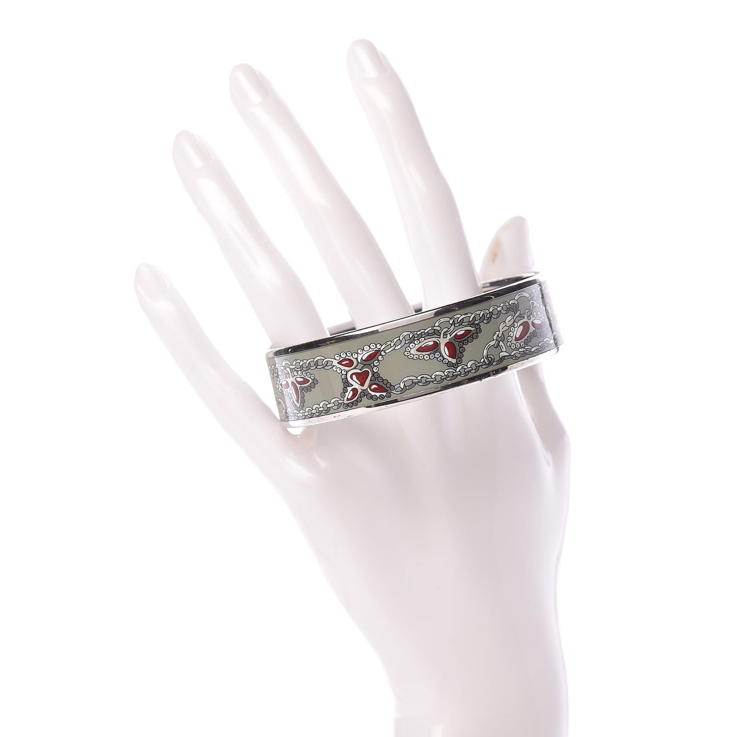 Enamel Printed Wide Bracelet 70