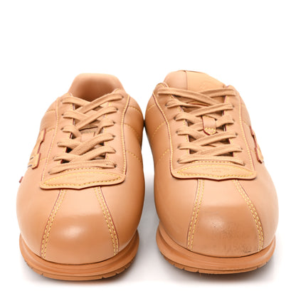 Louis Vuitton Lambskin Vachetta Mens LV Buttersoft Sneakers 9.5 Beige 3 of 9