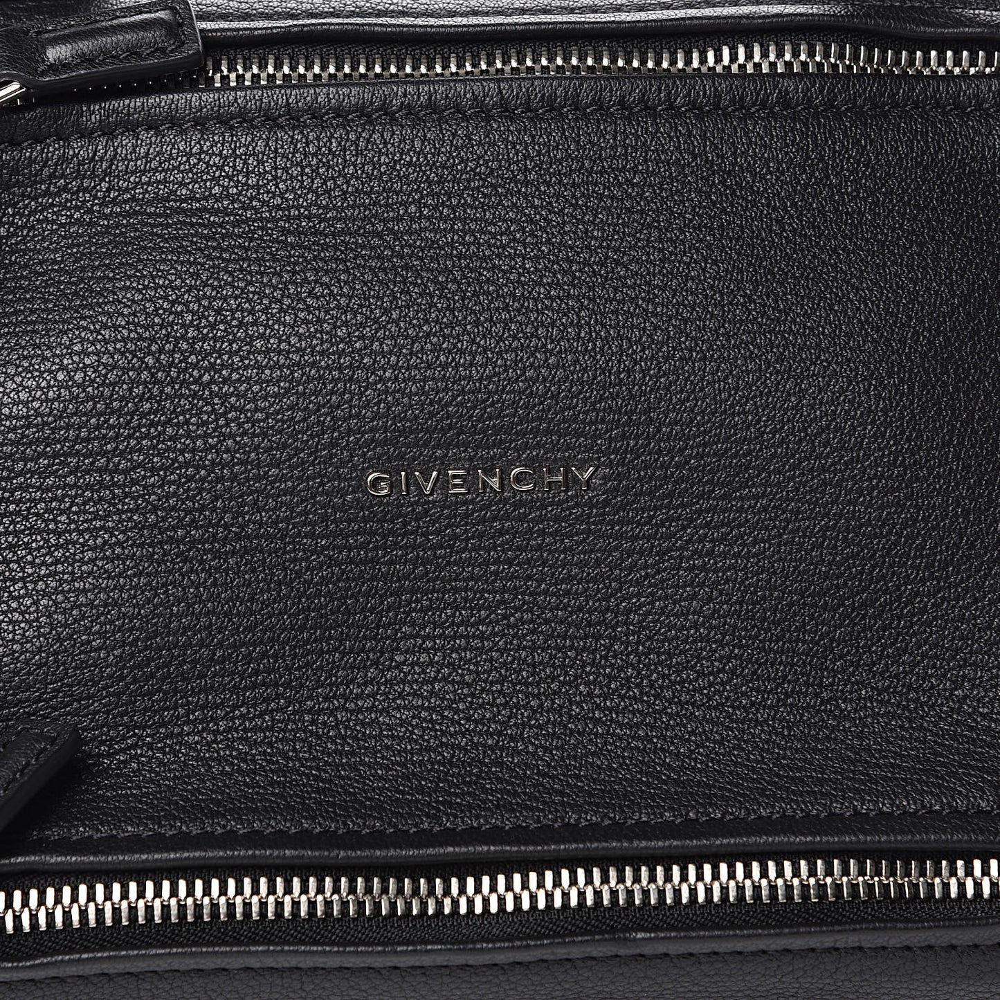 Sugar Goatskin Small Pandora Black
