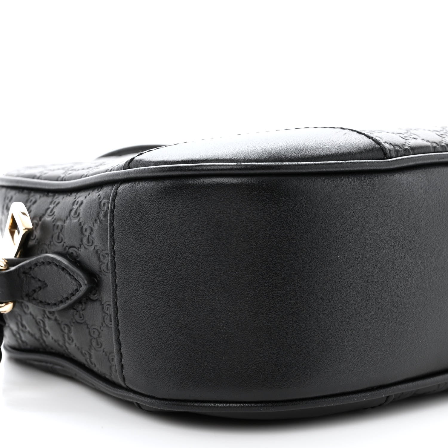 Gucci Microguccissima Mini Bree Messenger Bag Black 9 of 12