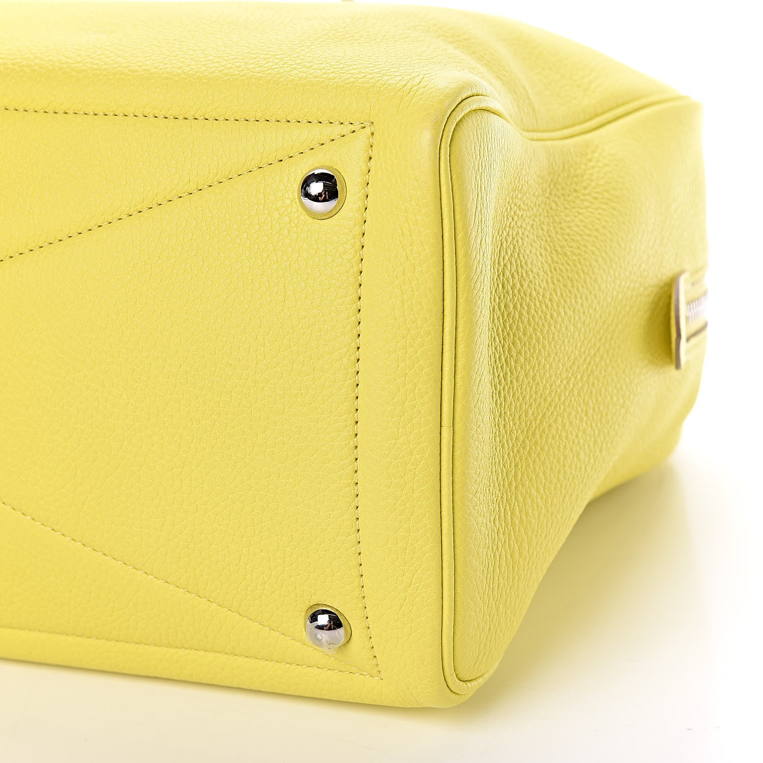 Hermes Veau Alamo Victoria II 35 Lime 9 of 11