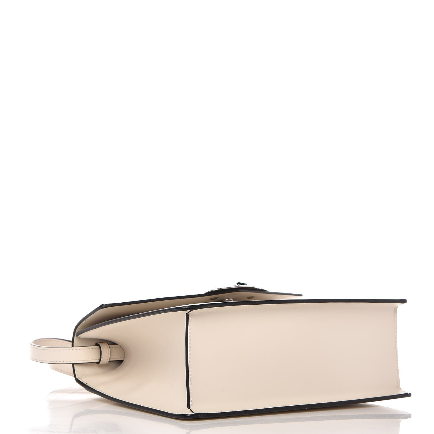 Gucci Calfskin Snakeskin Small Lilith Top Handle Bag White 7 of 11