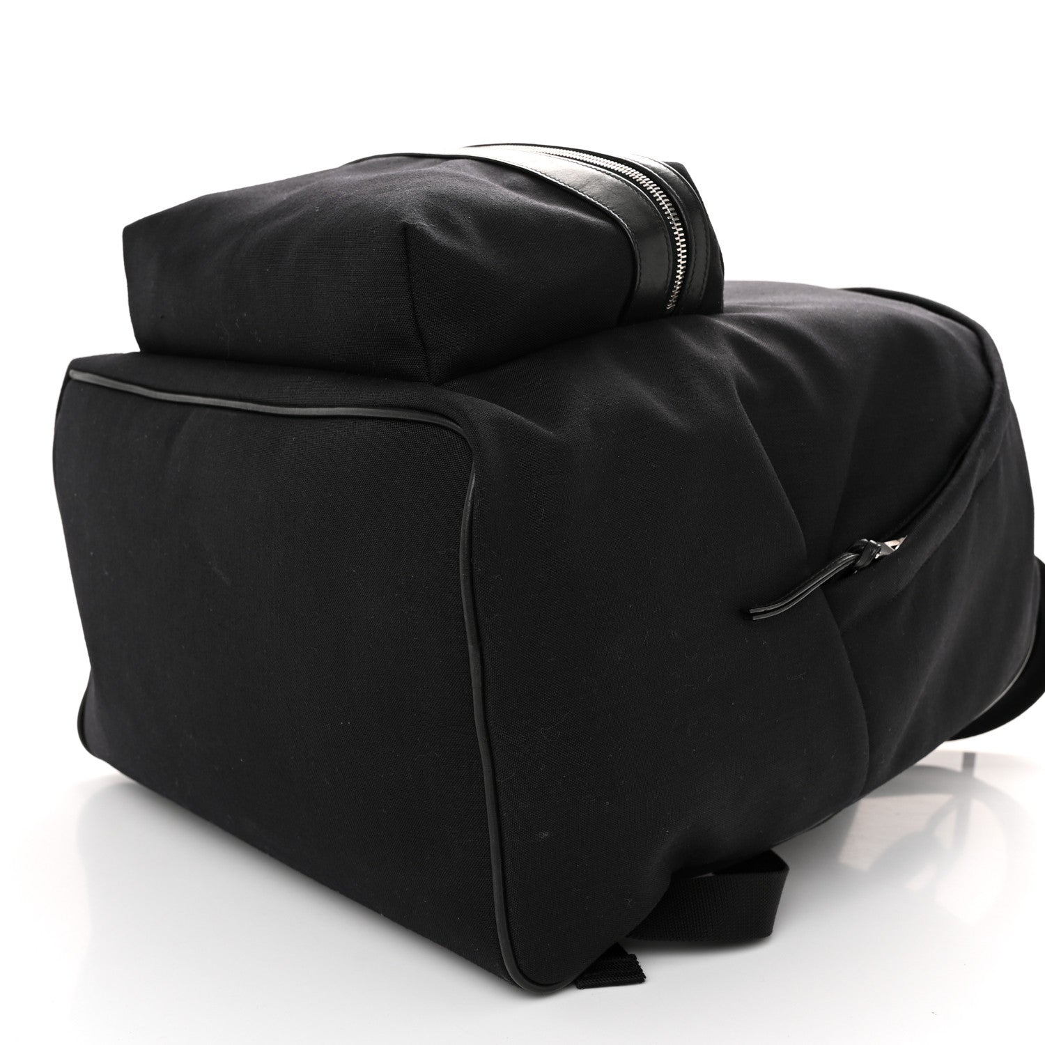 Saint Laurent Canvas Nylon Giant City Backpack Black 9 of 9