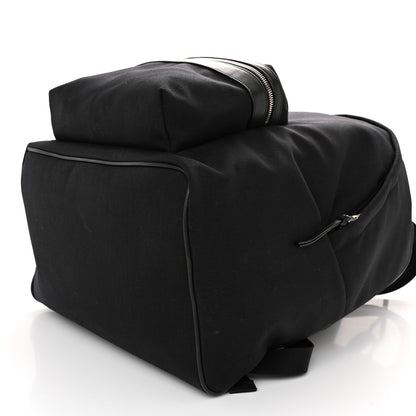 Saint Laurent Canvas Nylon Giant City Backpack Black 9 of 9