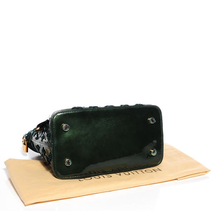 Louis Vuitton Patent Lambskin Fascination Lockit Vert Fonce 4 of 7