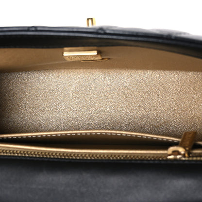 Chanel Lambskin Quilted Mini Rectangular Pearl Crush Flap Black 5 of 12
