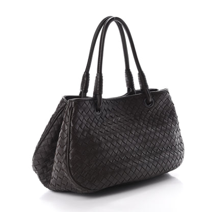 Bottega Veneta Nappa Intrecciato Woven Tote Ebano 3 of 9