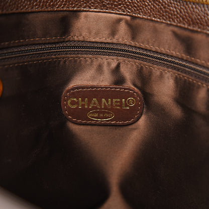 Chanel Caviar Shoulder Bag Brown 5 of 14