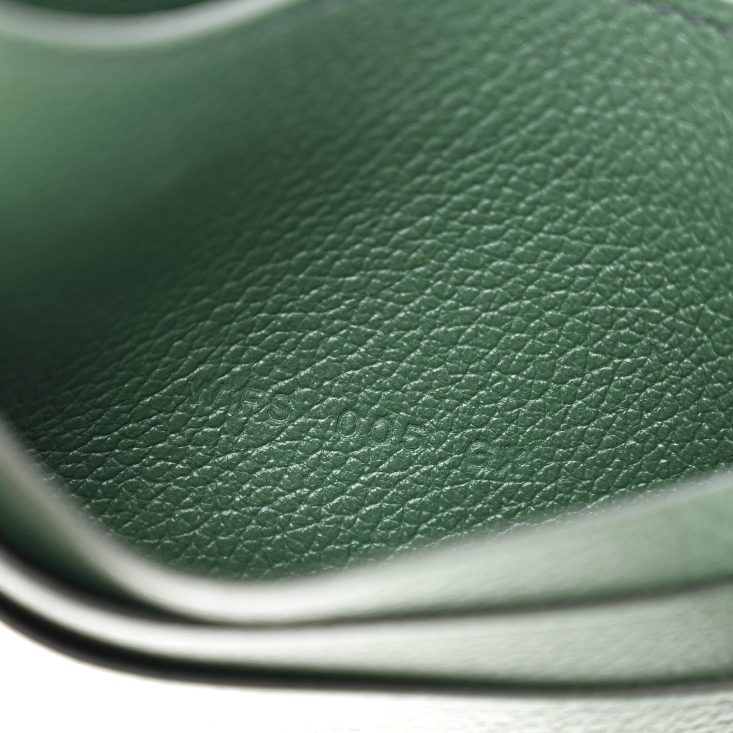 Evercolor H Sellier Card Holder Vert Moyen