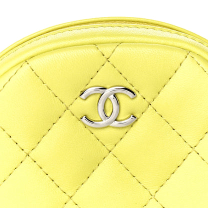 Chanel Lambskin Quilted Zip Around Classic Coin Purse Vert 8 of 11