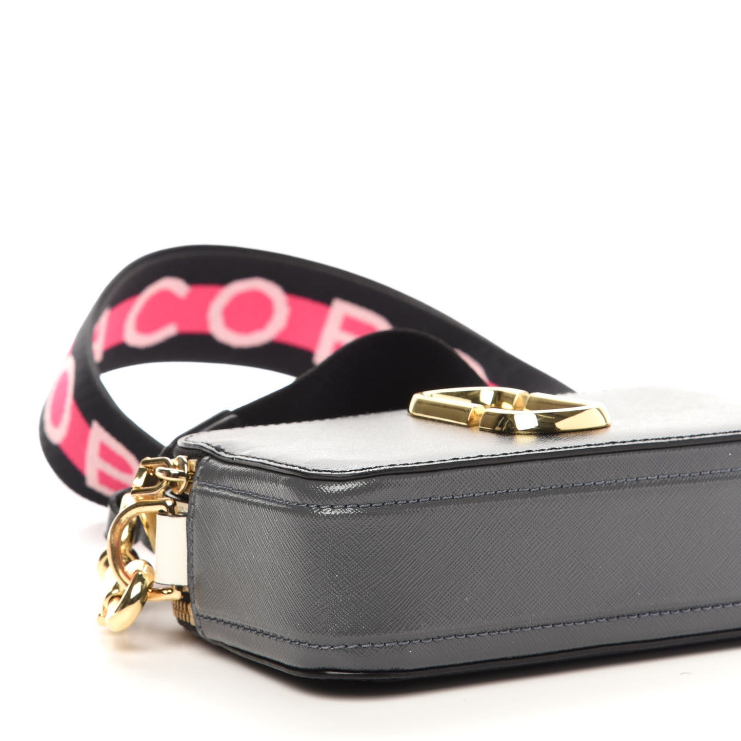 Saffiano Snapshot Camera Bag Black