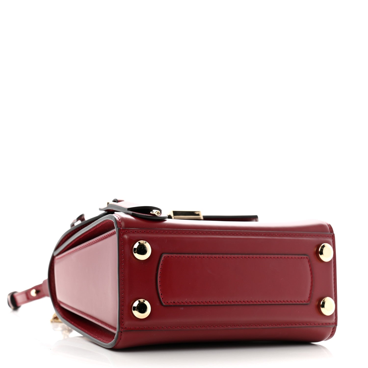 Salvatore Ferragamo Smooth Calfskin Small Boxyz Red 4 of 13