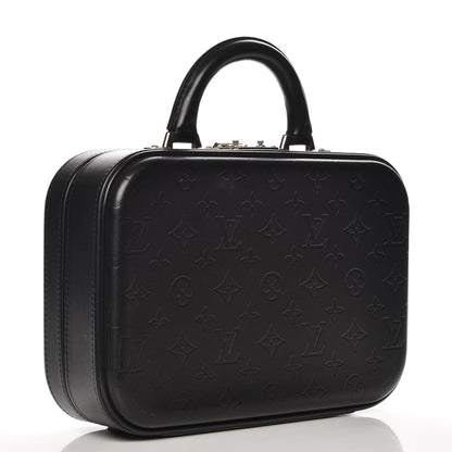 Louis Vuitton Monogram Glace Valisette PM Black 3 of 8