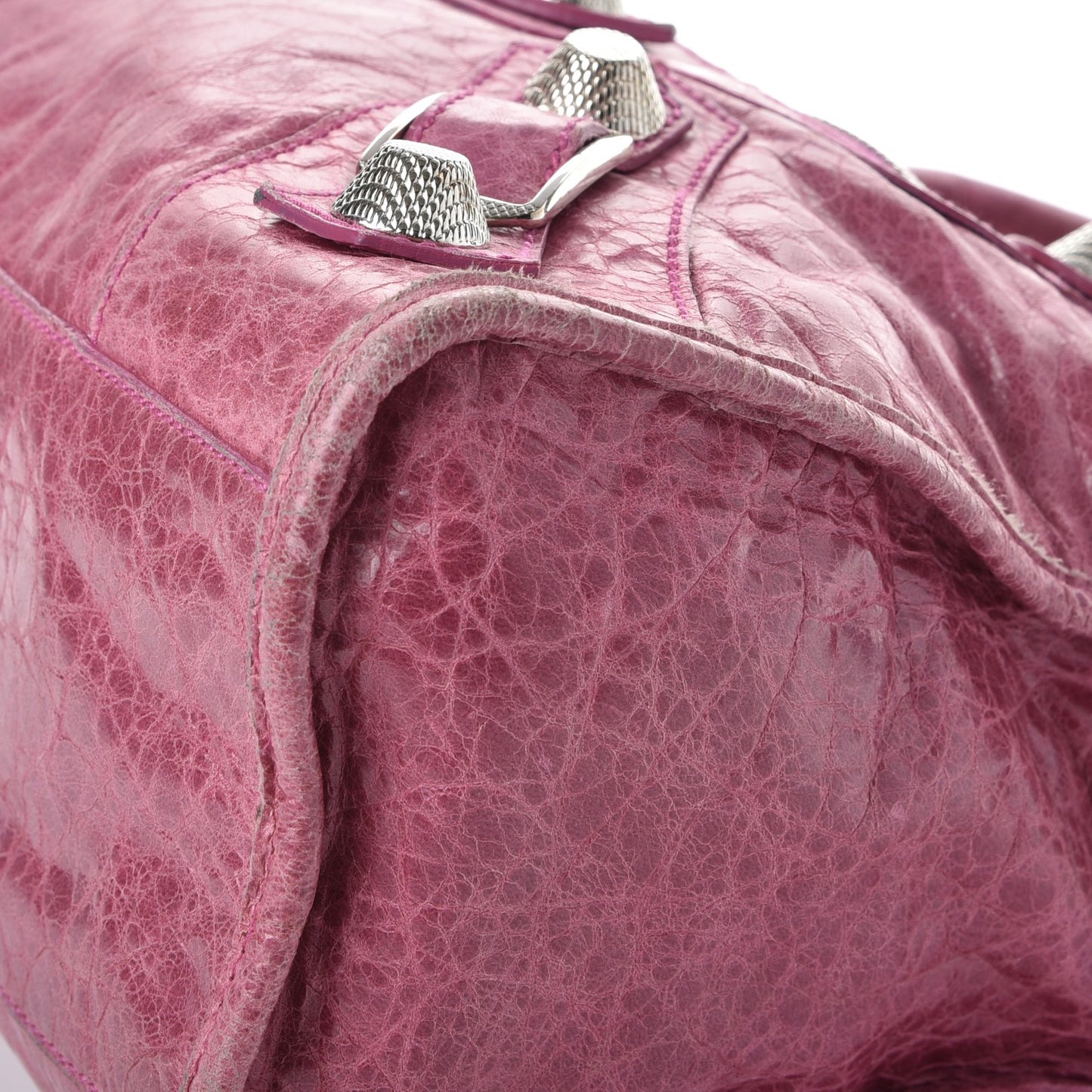 Agneau Giant 21 Silver Hardware City Magenta