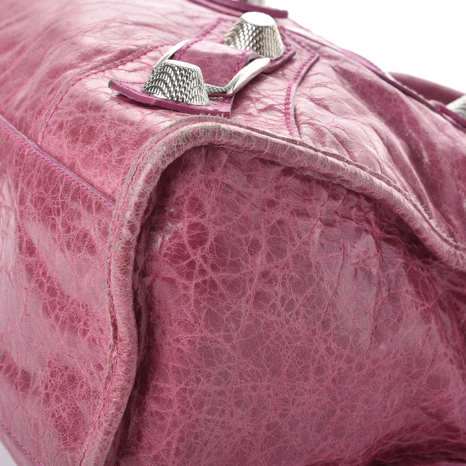 Balenciaga Agneau Giant 21 Silver Hardware City Magenta 14 of 18