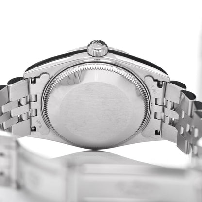 Rolex Stainless Steel 18K White Gold Mother of Pearl 31mm Oyster Perpetual Watch Roman 78274 7 of 7