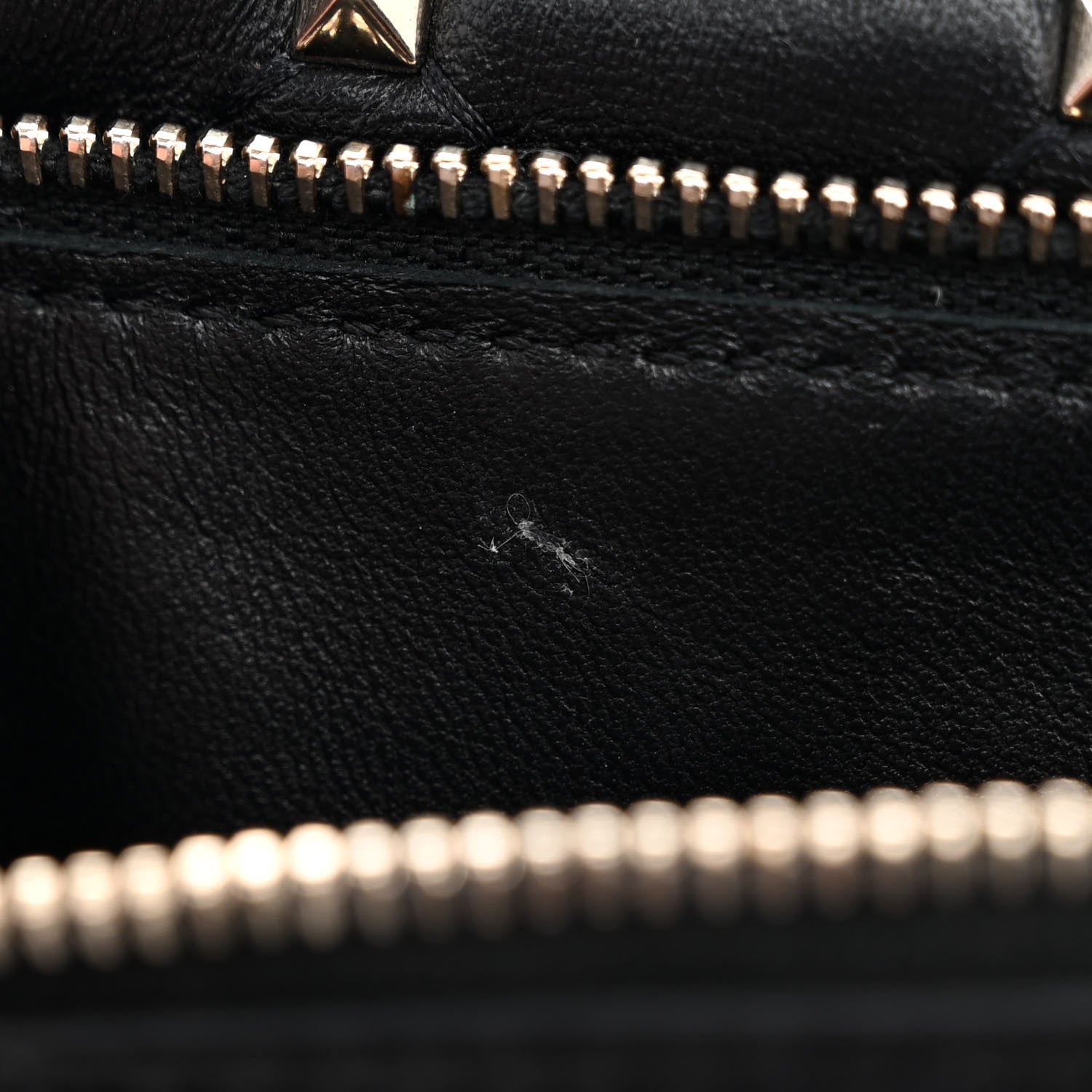 Valentino Garavani Lambskin Rockstud Spike Crossbody Bag Black 11 of 11