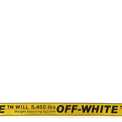 Off-White Industrial Shoulder Strap Yellow 3 of 3