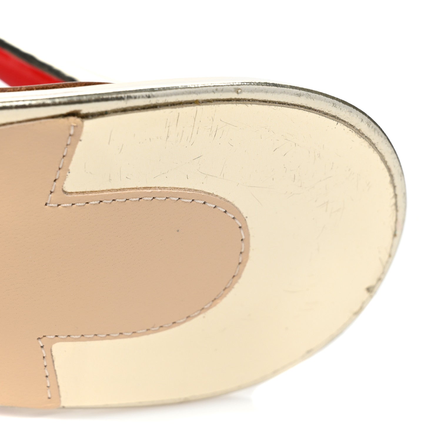 Christian Louboutin Mini Glitter PVC Specchio Optisexy 100 Pumps 40 Ivory Light Gold 8 of 8