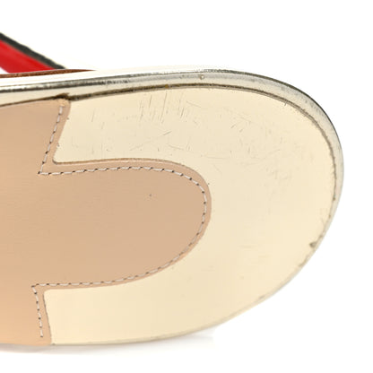 Christian Louboutin Mini Glitter PVC Specchio Optisexy 100 Pumps 40 Ivory Light Gold 8 of 8