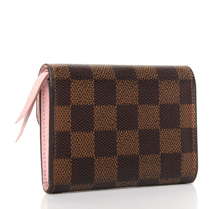Louis Vuitton Damier Ebene Rosalie Coin Purse Rose Ballerine 3 of 7