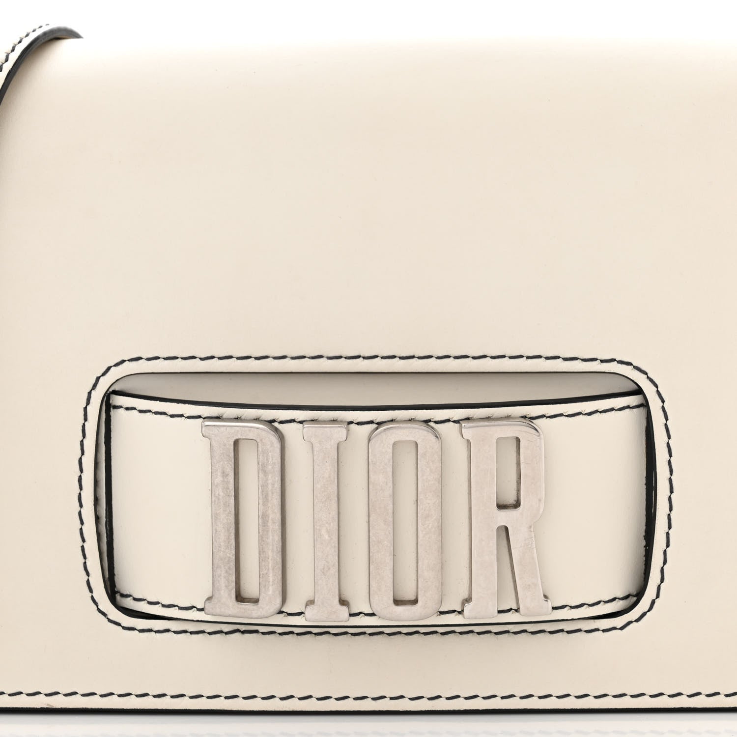 Christian Dior Smooth Calfskin Dio(r)evolution Flap Bag Off White 8 of 18